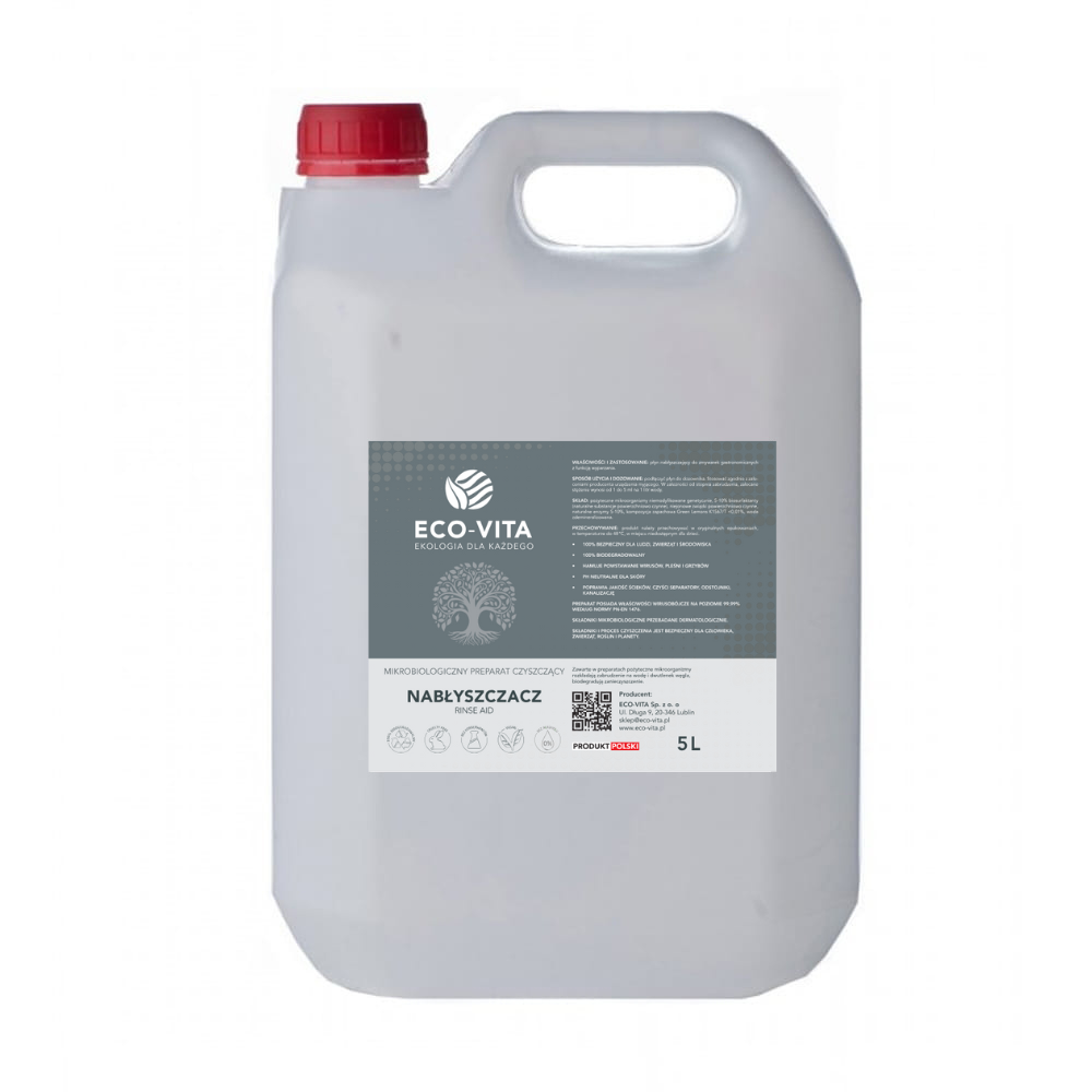 ekologiczny nabłyszczacz do zmywarki eco-vita