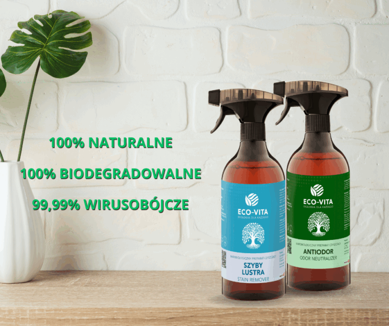 ECO-VITA środki czystości – czym różnią się od tradycyjnych detergentów?