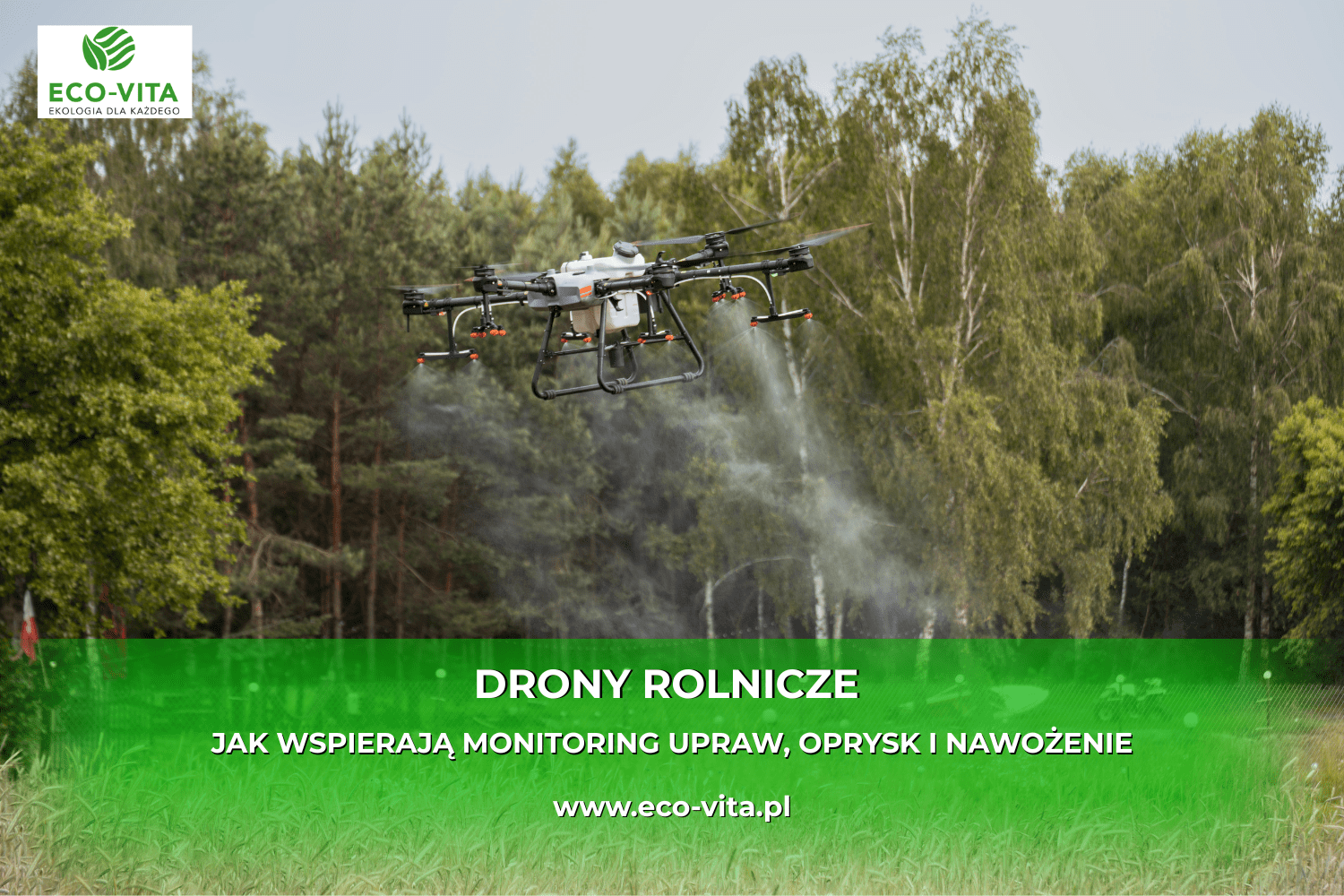 drony rolnicze