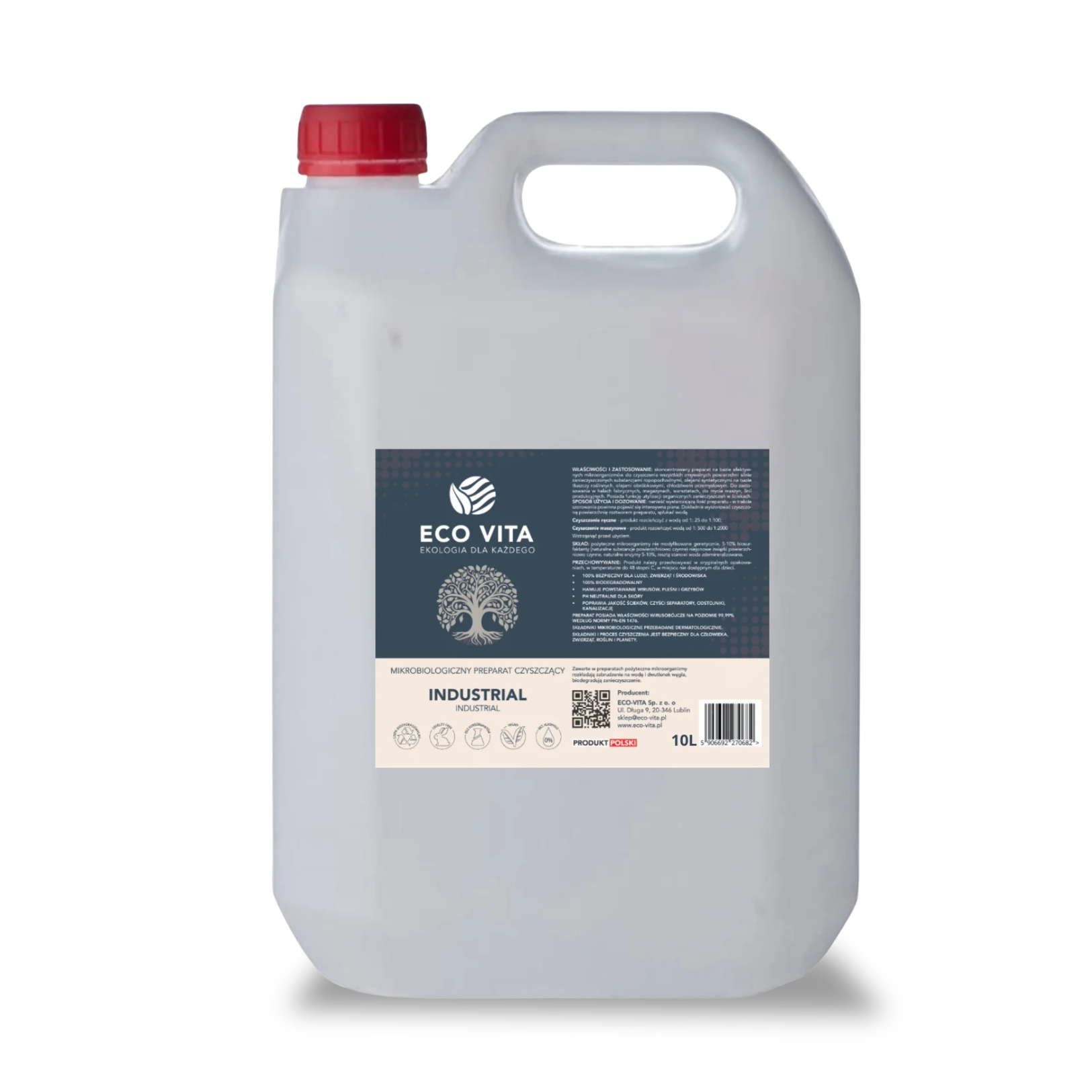 ECO-VITA INDUSTRIAL 10L KONCENTRAT