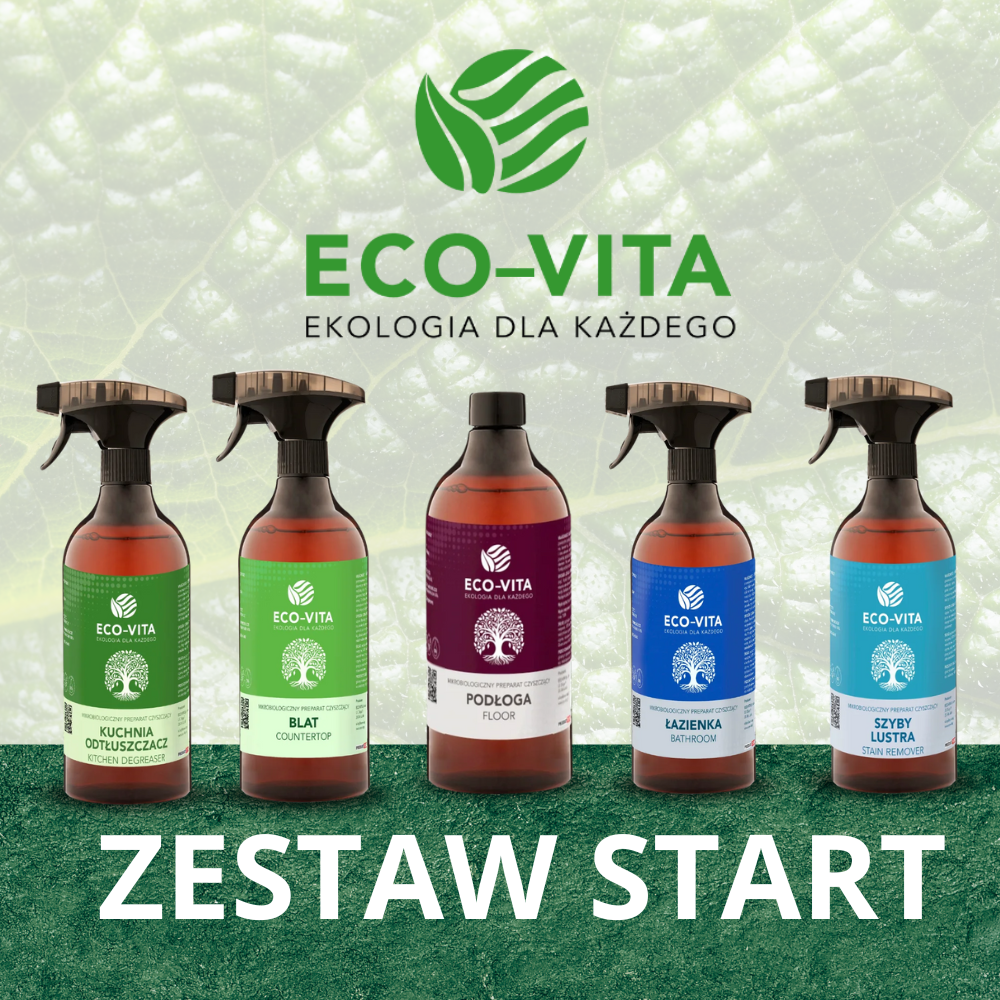 ZESTAW EKOLOGICZNYCH ŚRODKÓW CZYSTOŚCI