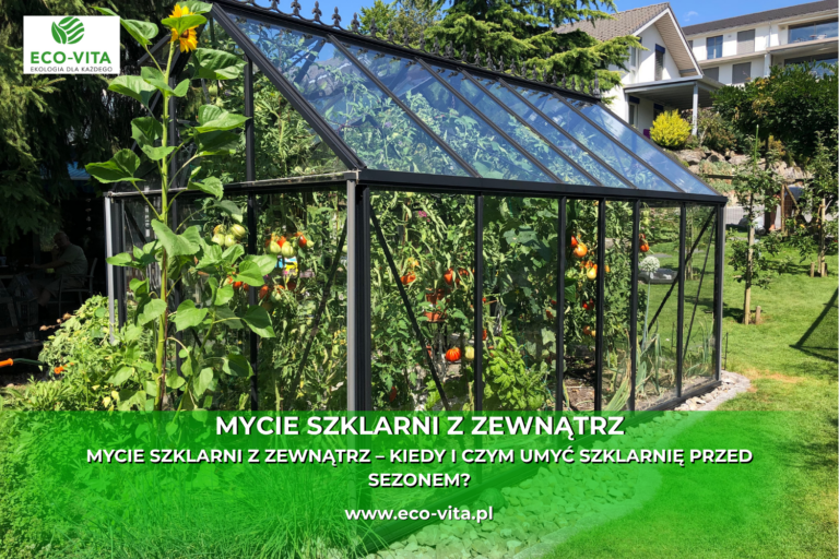 mycie szklarni z zewnątrz